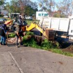 Limpieza Integral de Glorieta y Puente en Salida a Charo